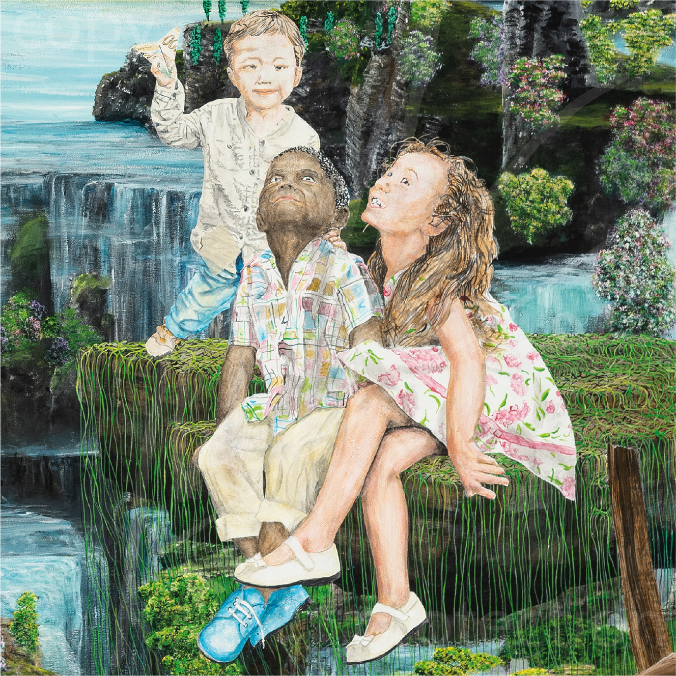 Originalbild Nr.009 "Kindheit" – Bild 3