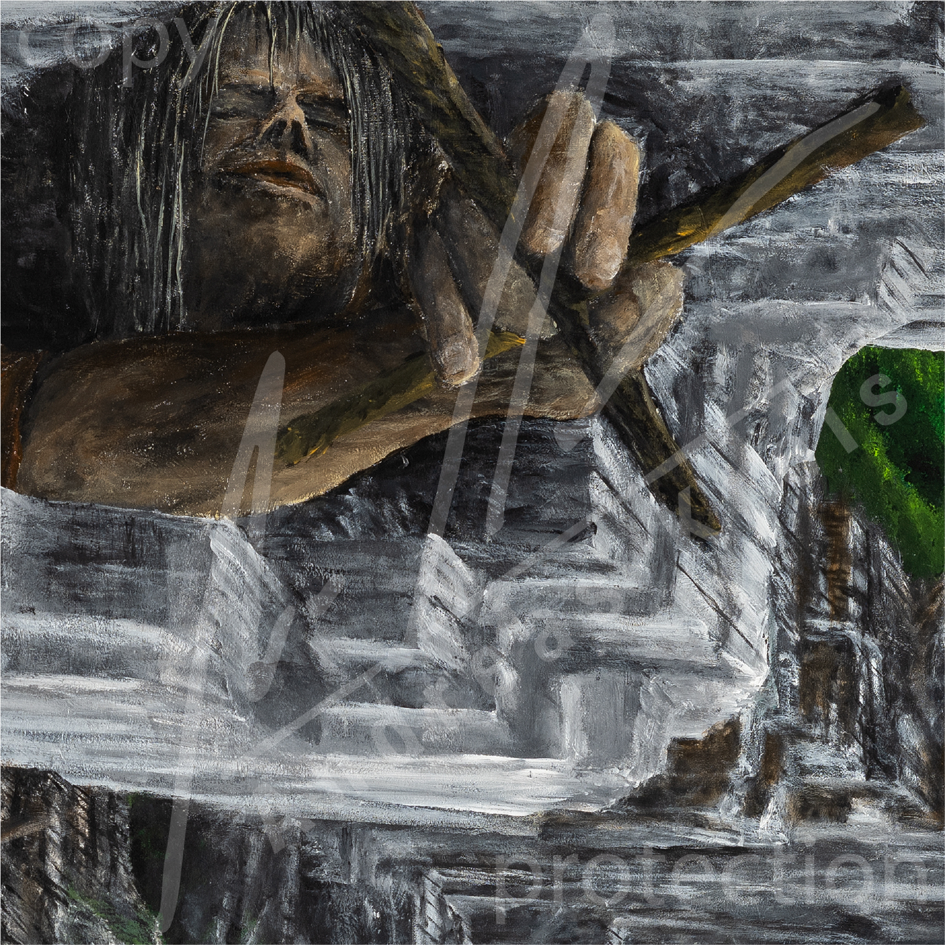 Originalbild Nr.003 "Puppenspieler" – Bild 2