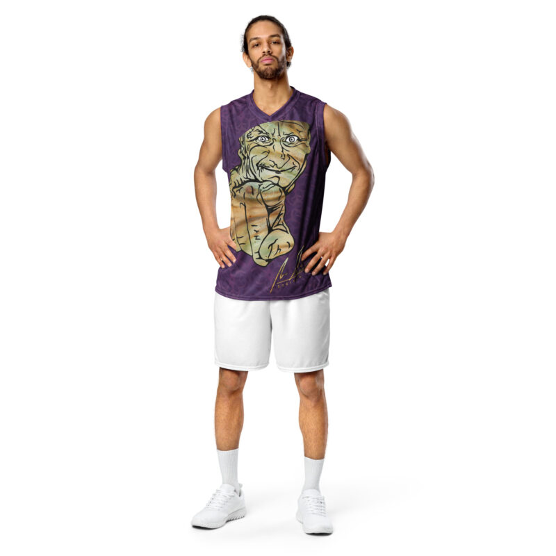 Recyceltes Unisex-Basketballtrikot PG5/PF/005RBUBJ/MU001LF01/2XS-6XL