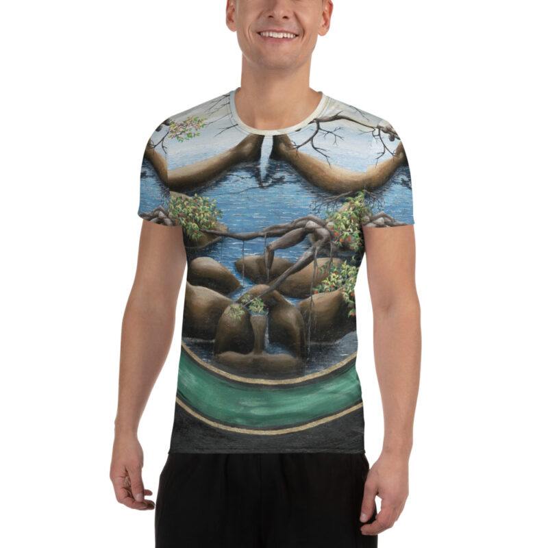 Sport-T-Shirt für Herren PG5/PF/015MAS/BD102AS01/XS-3X