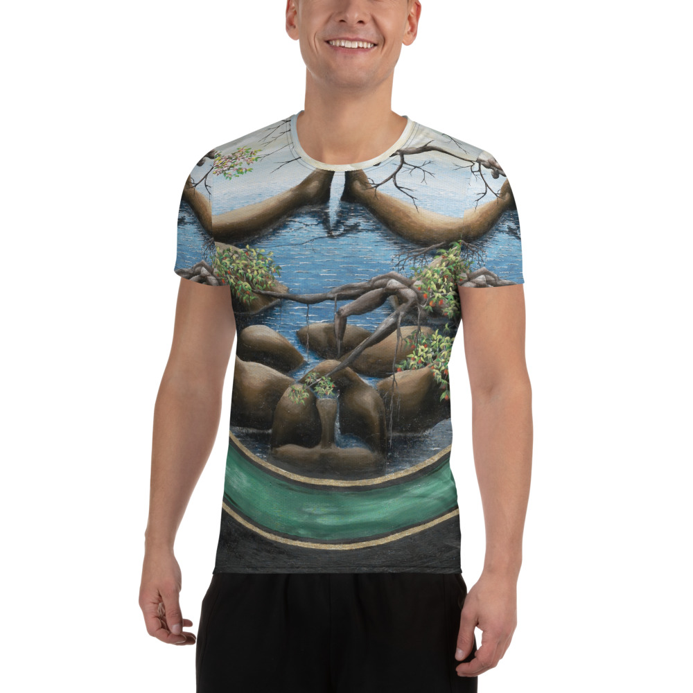 Sport-T-Shirt für Herren PG5/PF/015MAS/BD102AS01/XS-3X