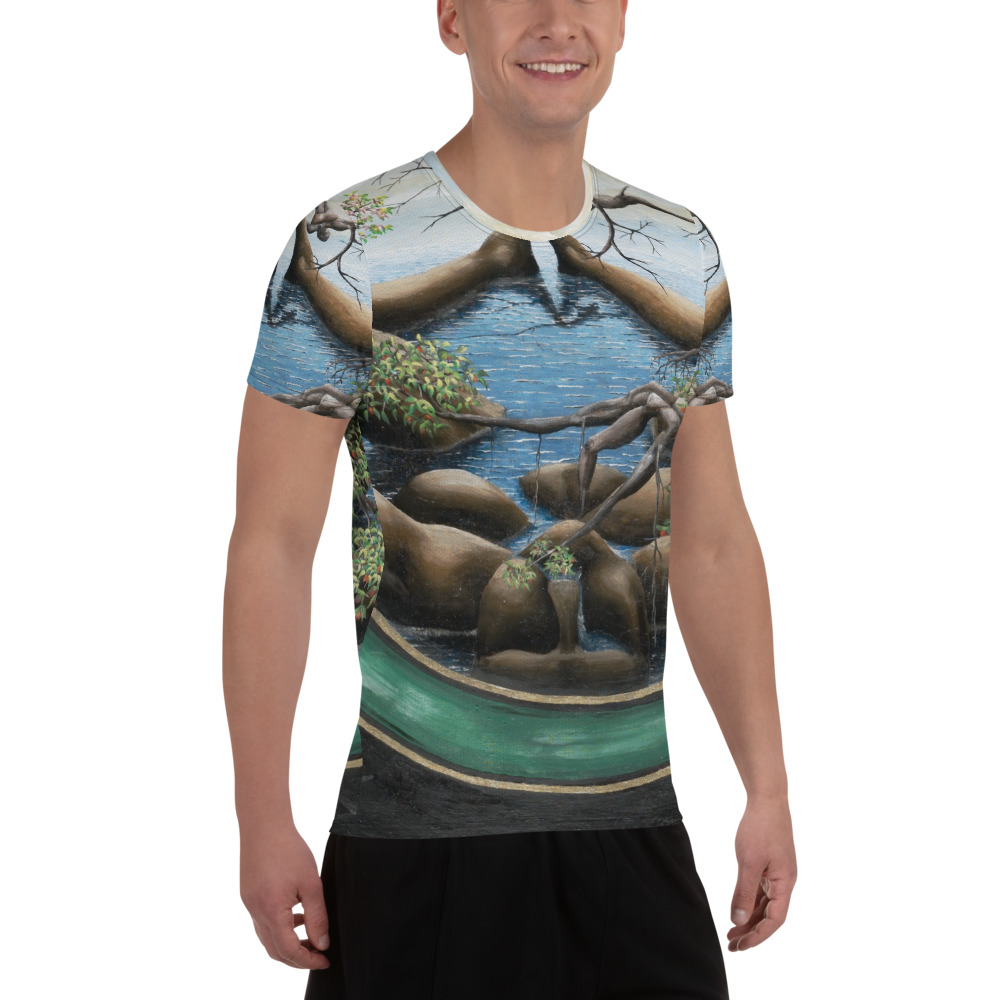 Sport-T-Shirt für Herren PG5/PF/015MAS/BD102AS01/XS-3X – Bild 3