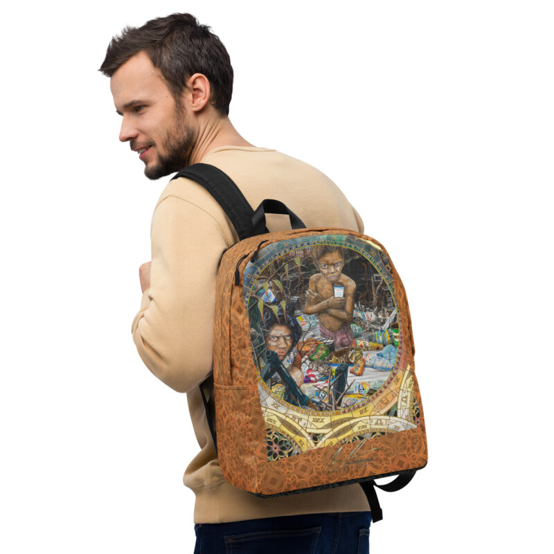 Minimalistischer Rucksack PG6/PF/184MB/BD020AS01 – Bild 3