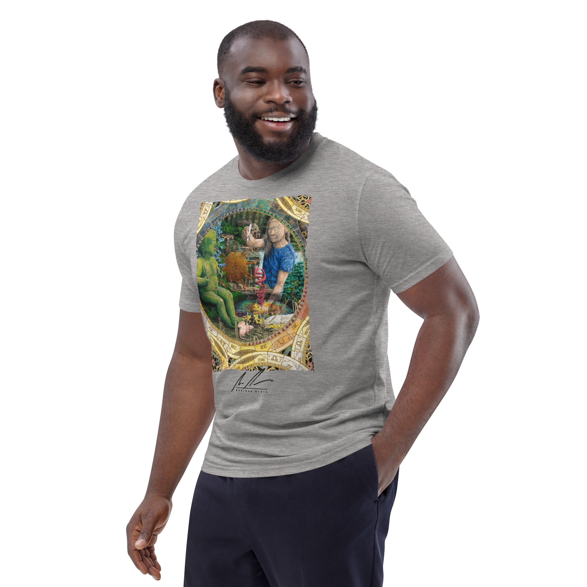 Unisex-Bio-Baumwoll-T-Shirt PG5/PF/043UOCTS/BD015AS02/S-2XL – Bild 5