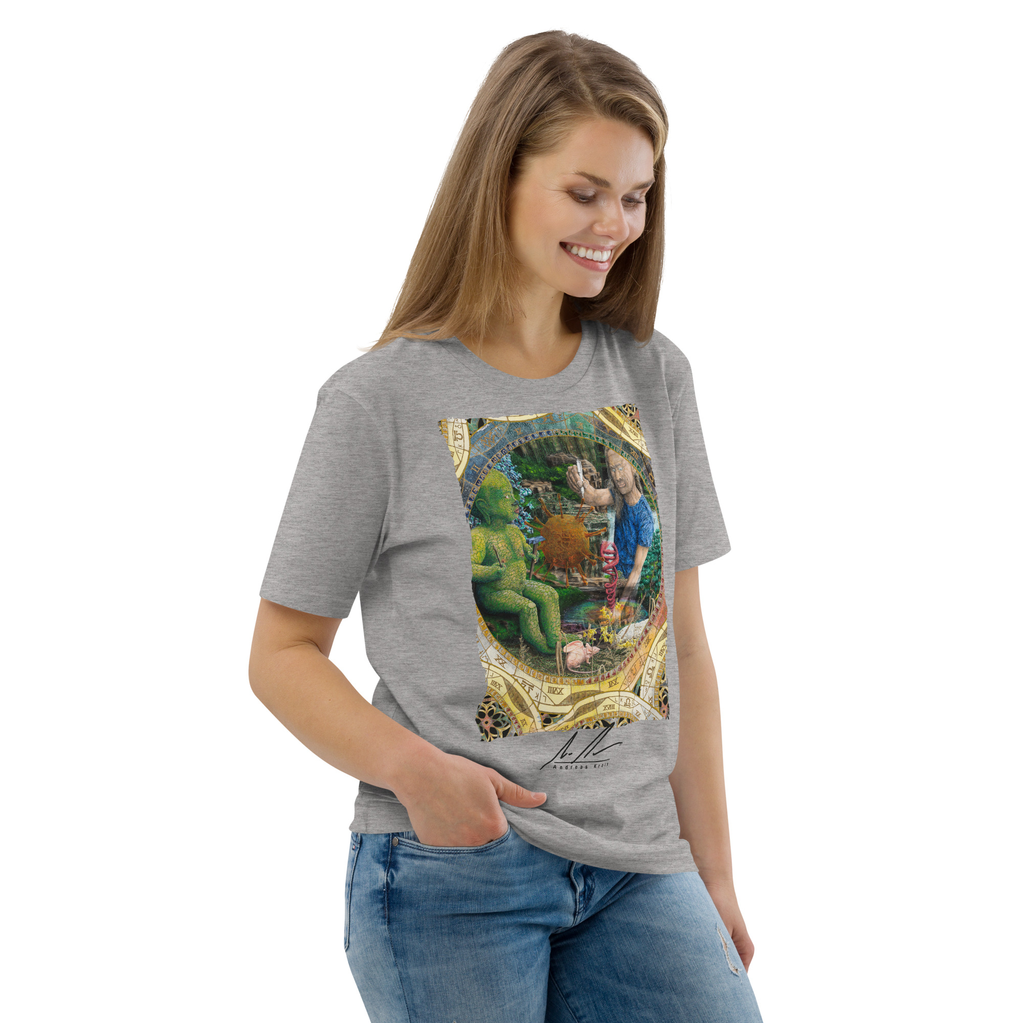 Unisex-Bio-Baumwoll-T-Shirt PG5/PF/043UOCTS/BD015AS02/S-2XL – Bild 6