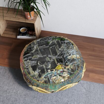 Tufted Bodenkissen, Round PG3/PI/026GB/BD017MU05