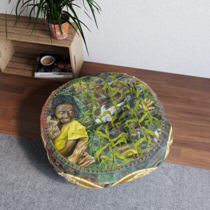 Tufted Bodenkissen, Round PG3/PI/030GB/BD019MU05