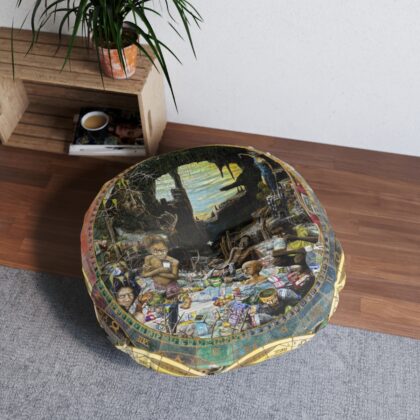 Tufted Bodenkissen, Round PG3/PI/035GB/BD020MU05