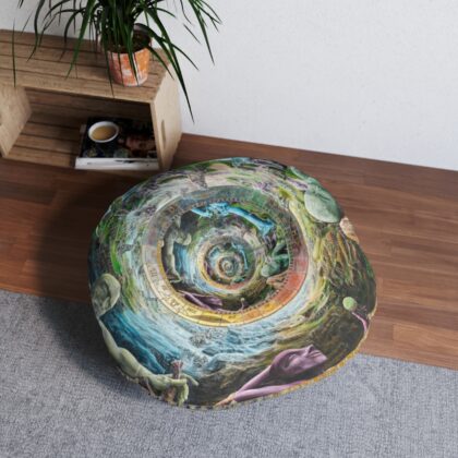 Tufted Bodenkissen, Round PG3/PI/001GB/BD101MU05