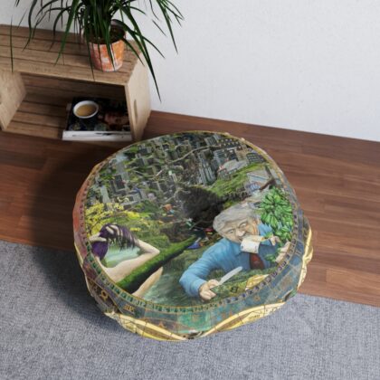Tufted Bodenkissen, Round PG3/PI/022GB/BD016MU05